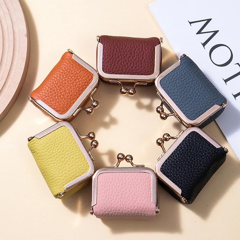 Mini leather jewelry box