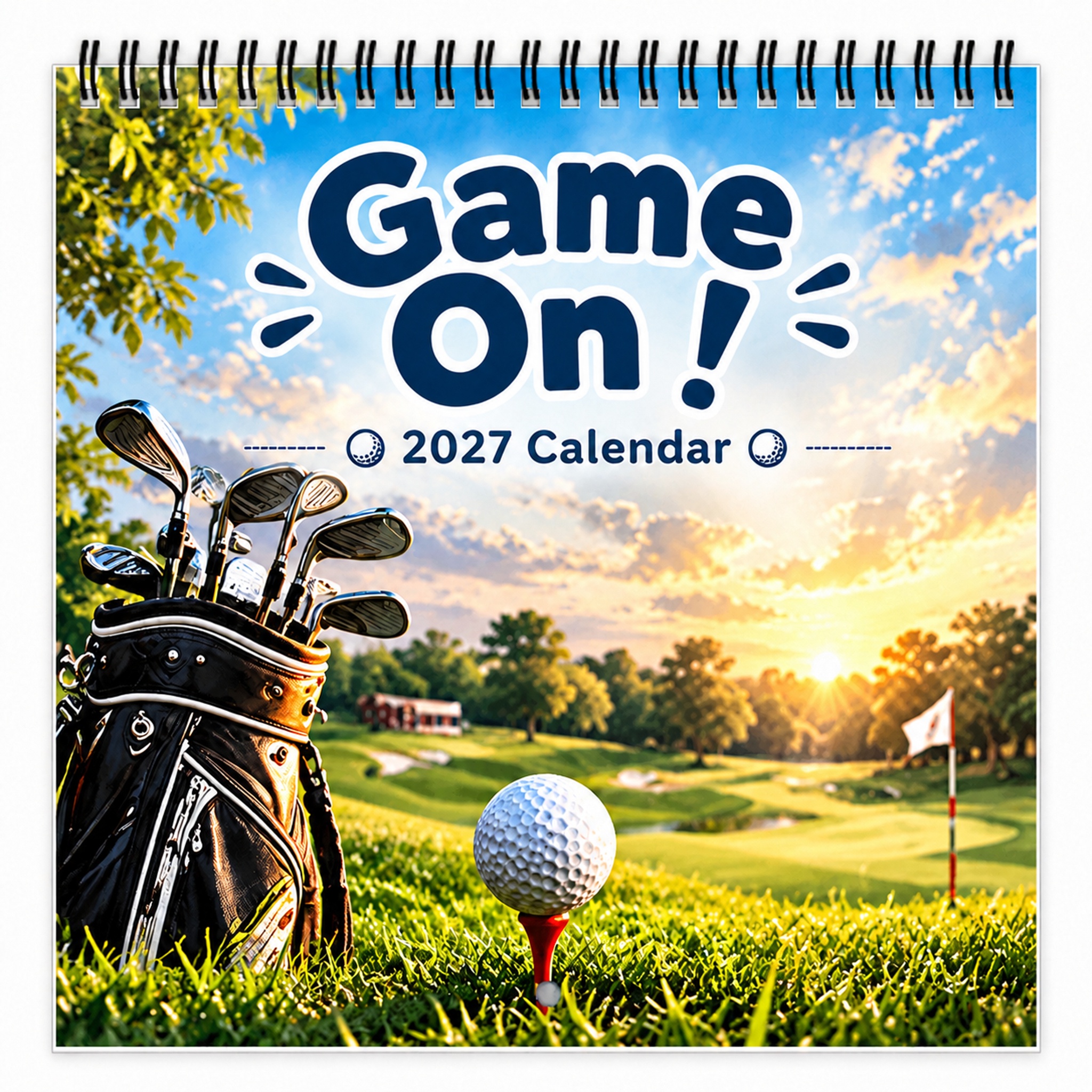 🏆 Game Day All Year – 2027 Sports Wall Calendar