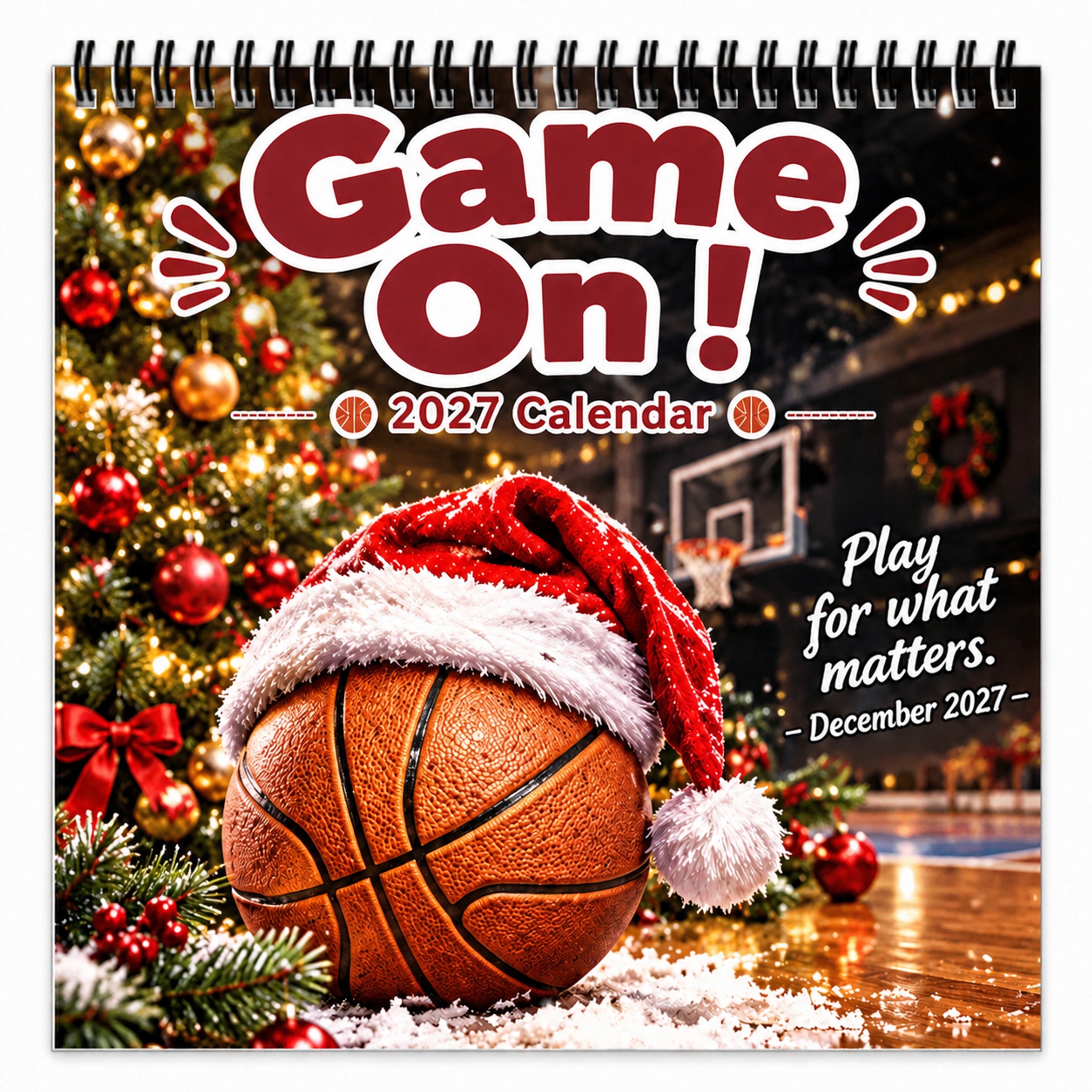 🏆 Game Day All Year – 2027 Sports Wall Calendar
