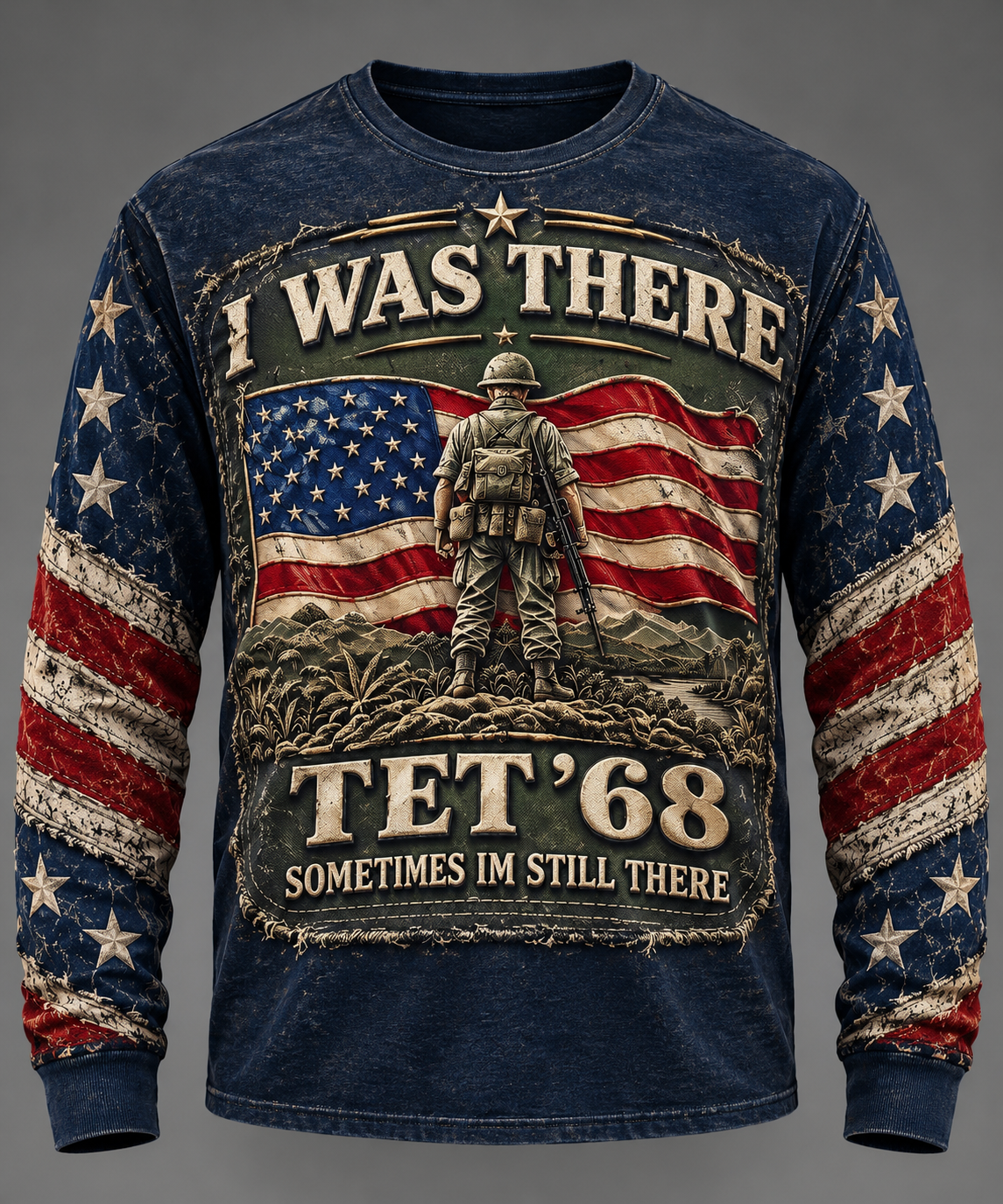 I Was There – TET ’68 Vintage Veteran Shirt