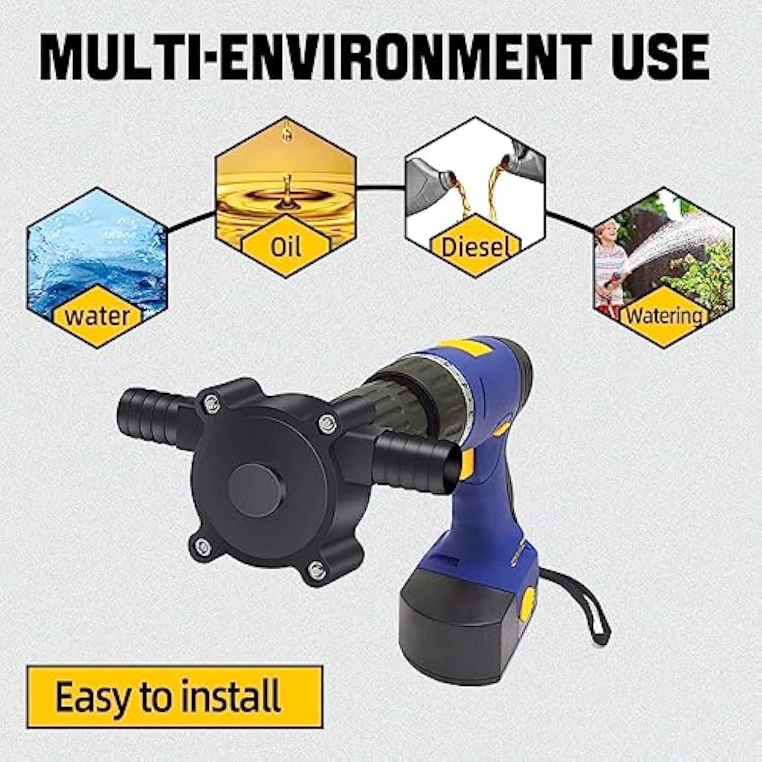 Portable DC water pump