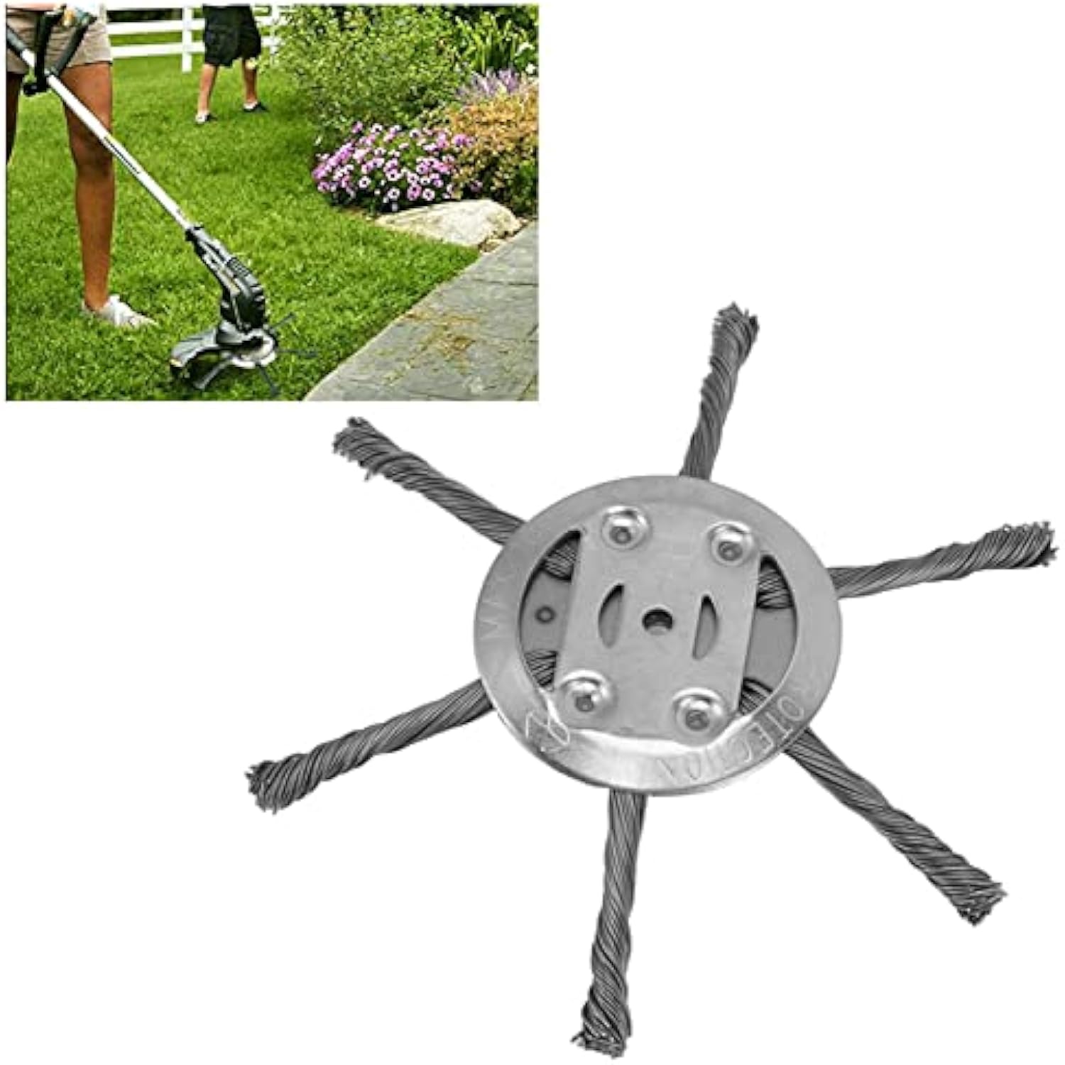 2-Pack Wire Weed Brush Accessories