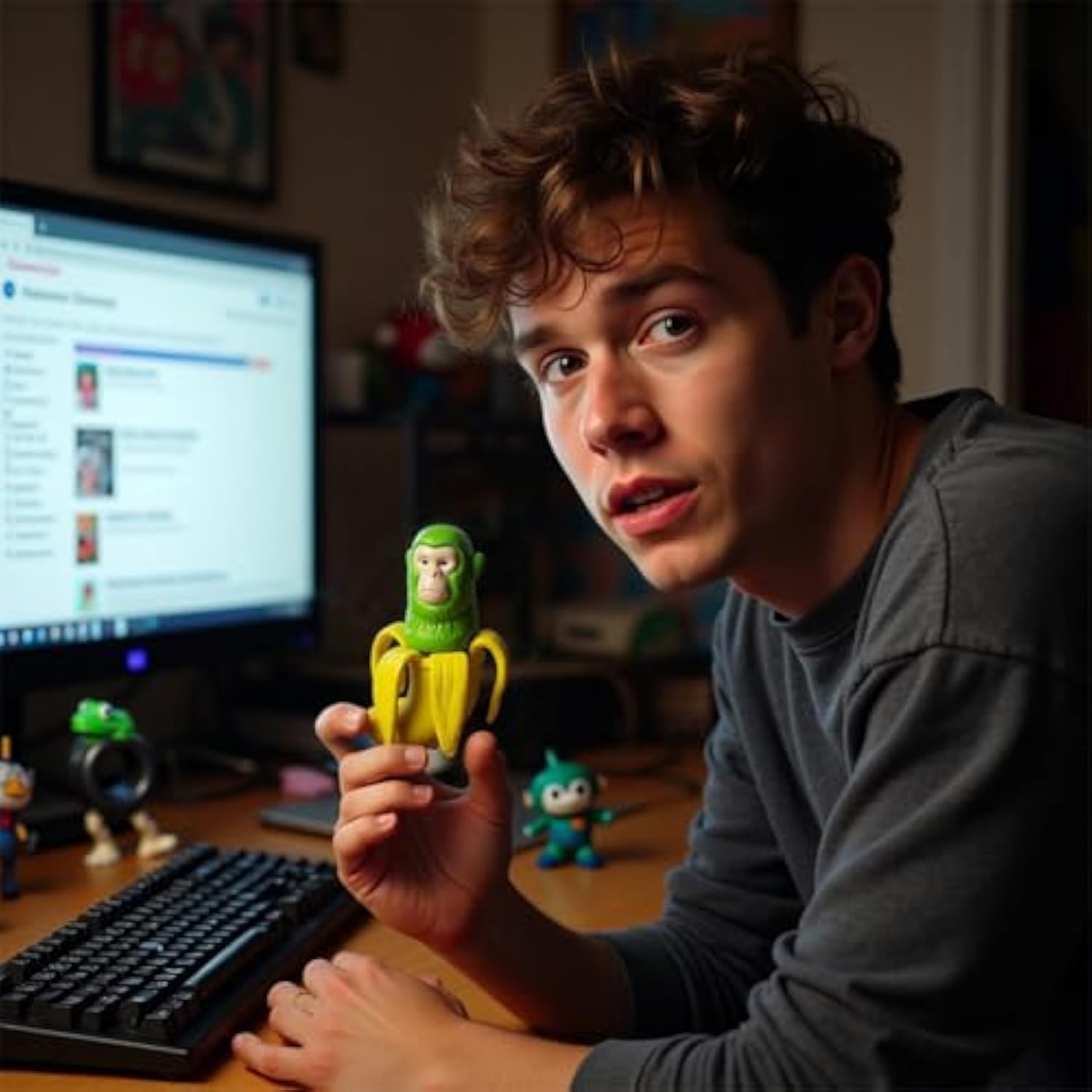 Set of 8 fun figurines