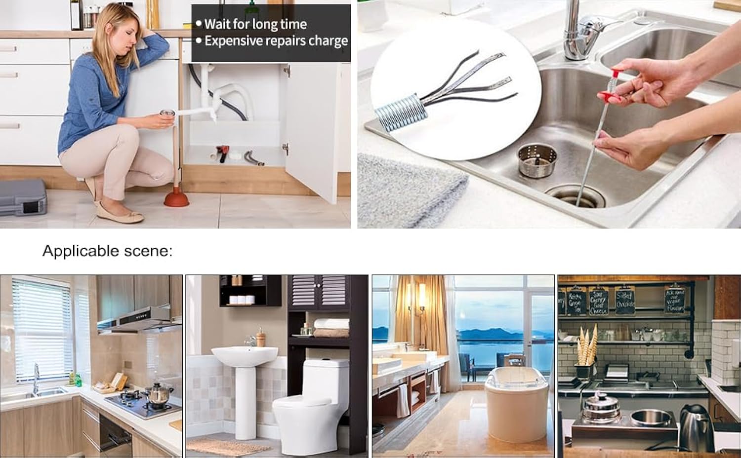 Clog Unblockers - Drain Cleaning Tools