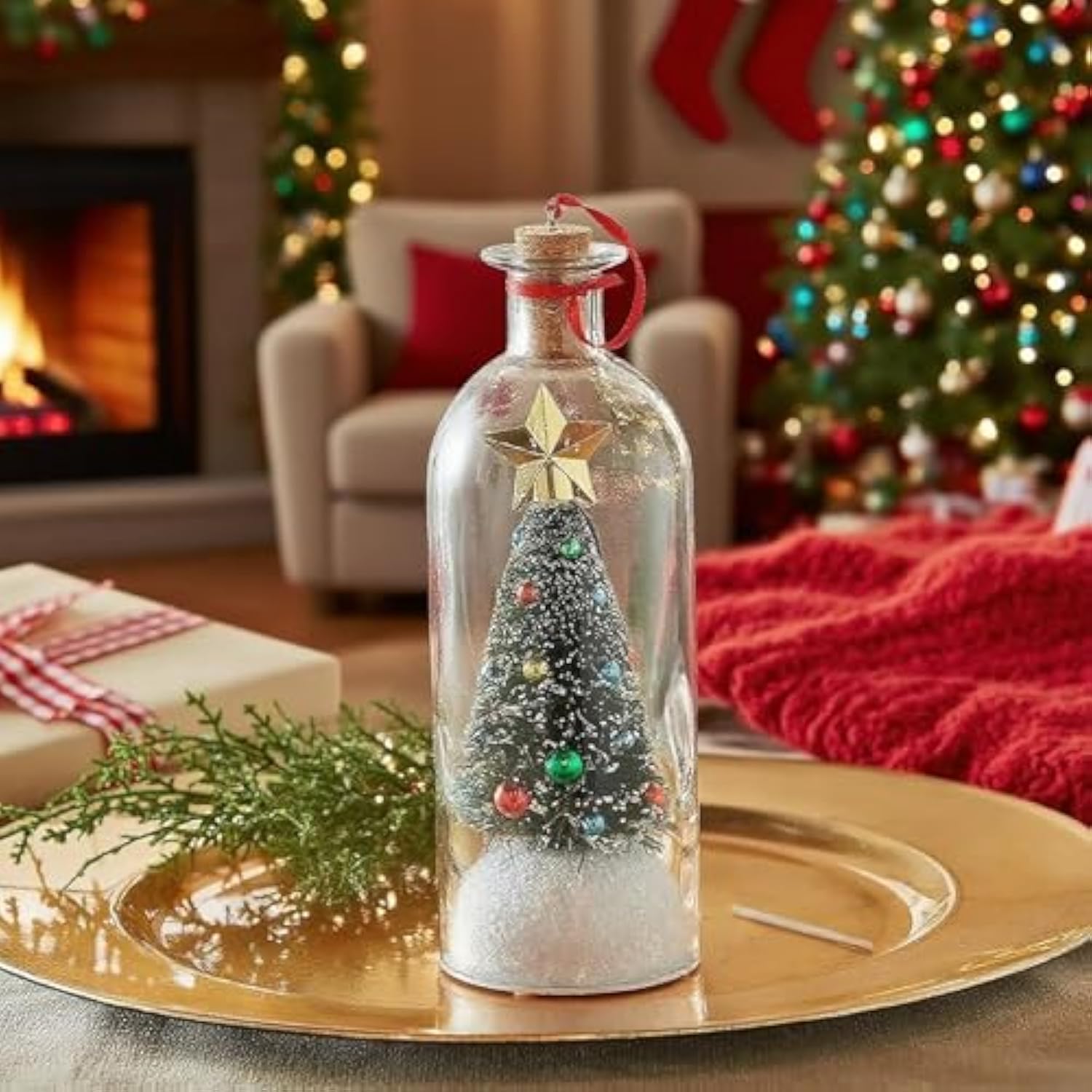 Mr. Santa's Message in a Bottle Christmas Tree