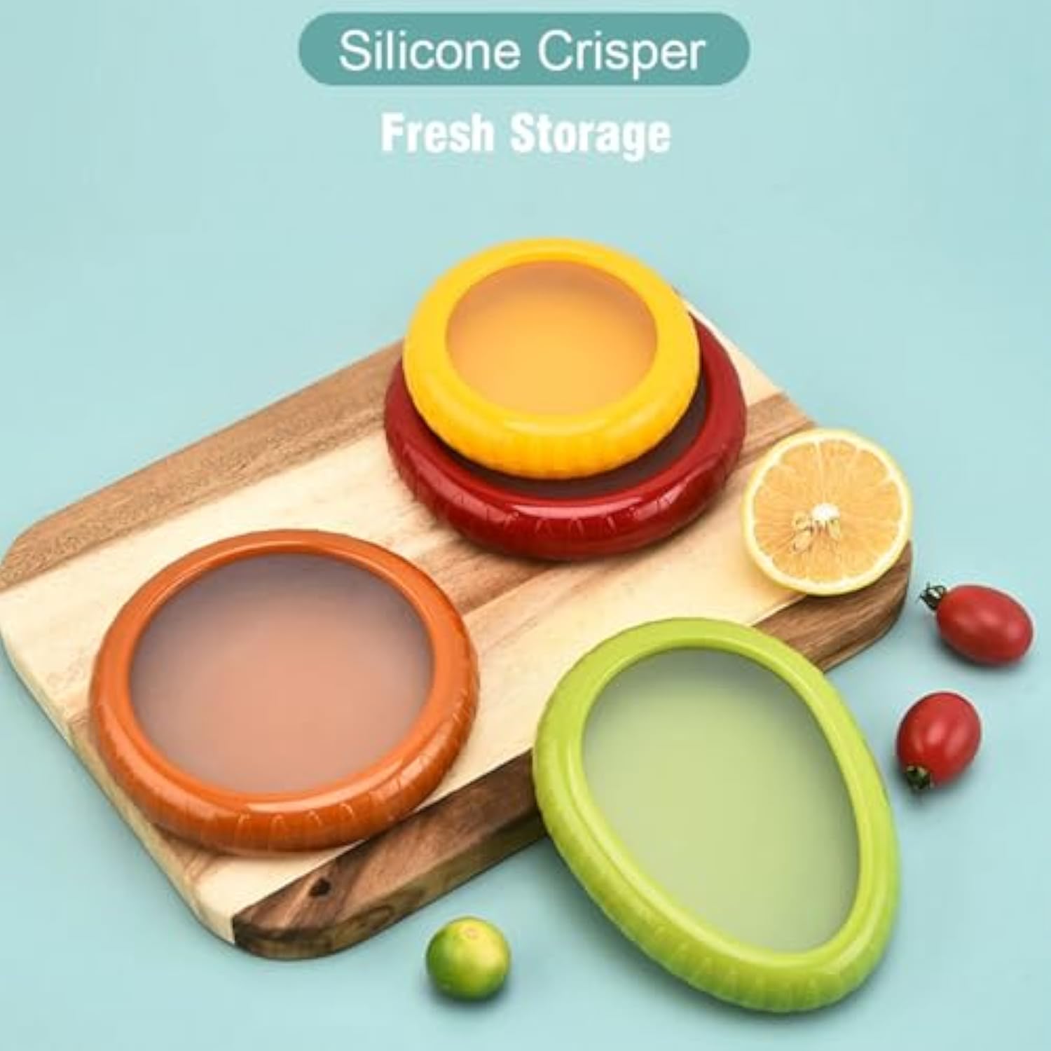 Silicone fruit storage box