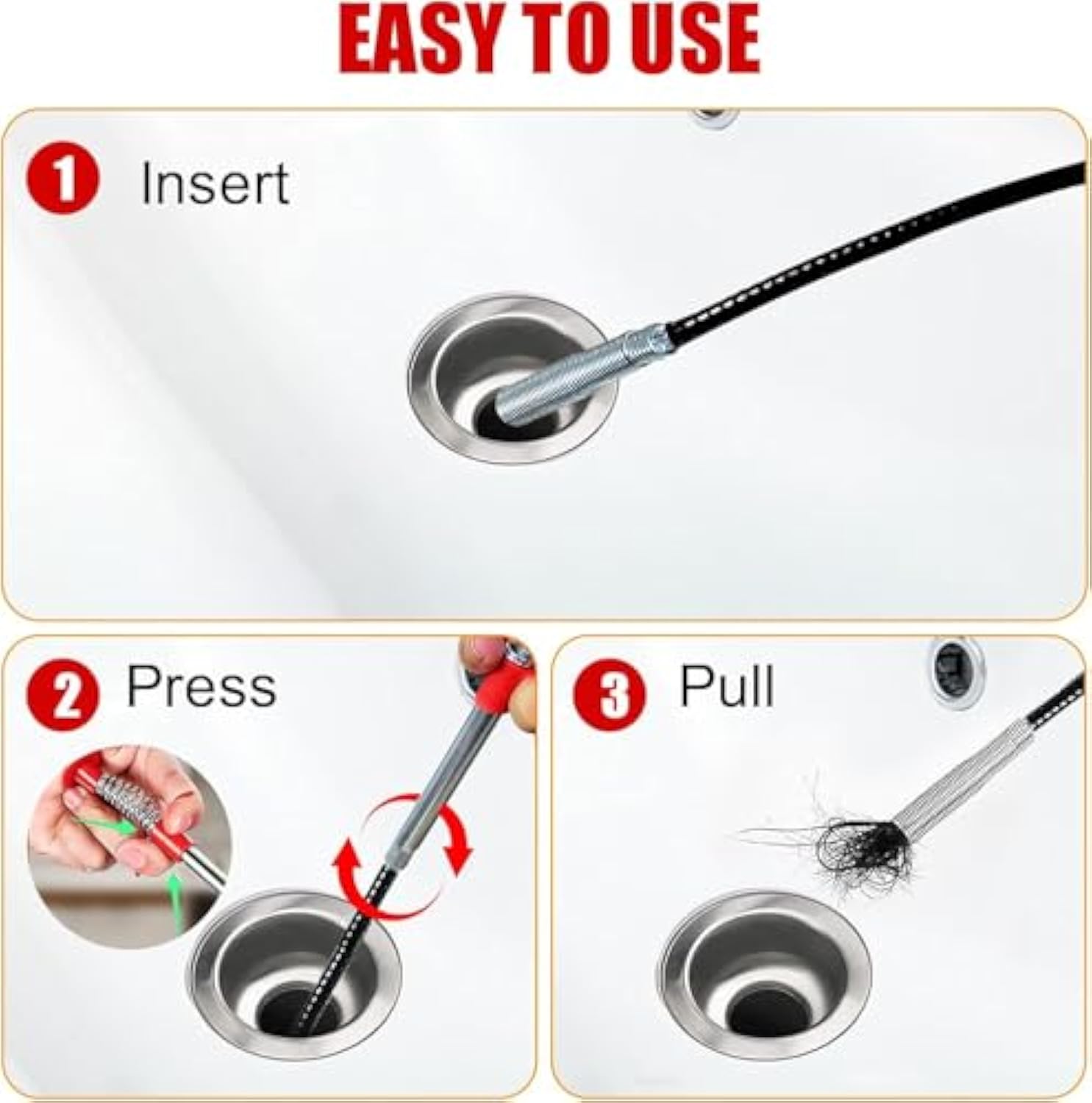 Clog Unblockers - Drain Cleaning Tools