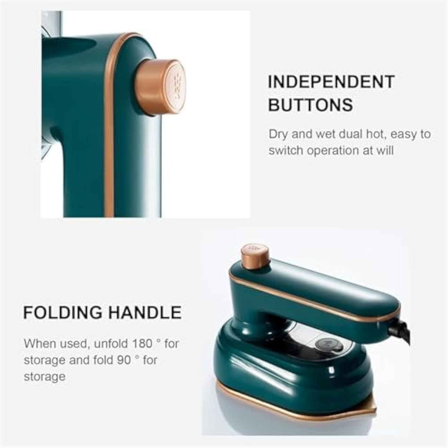 Portable Mini Travel Steam Iron
