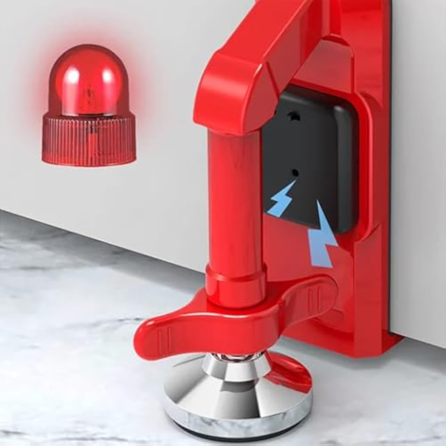 Travel anti-theft door stopper portable door lock
