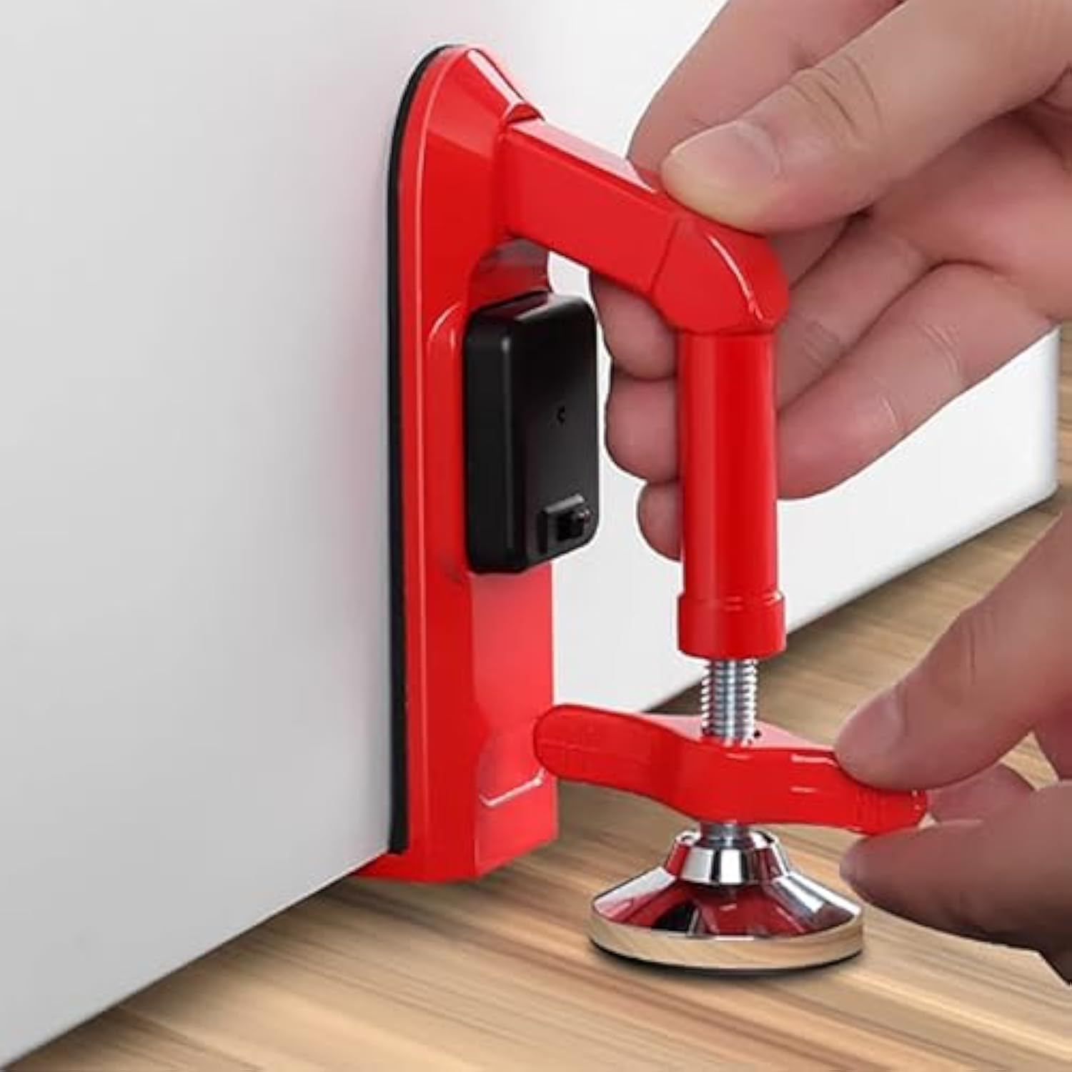 Travel anti-theft door stopper portable door lock