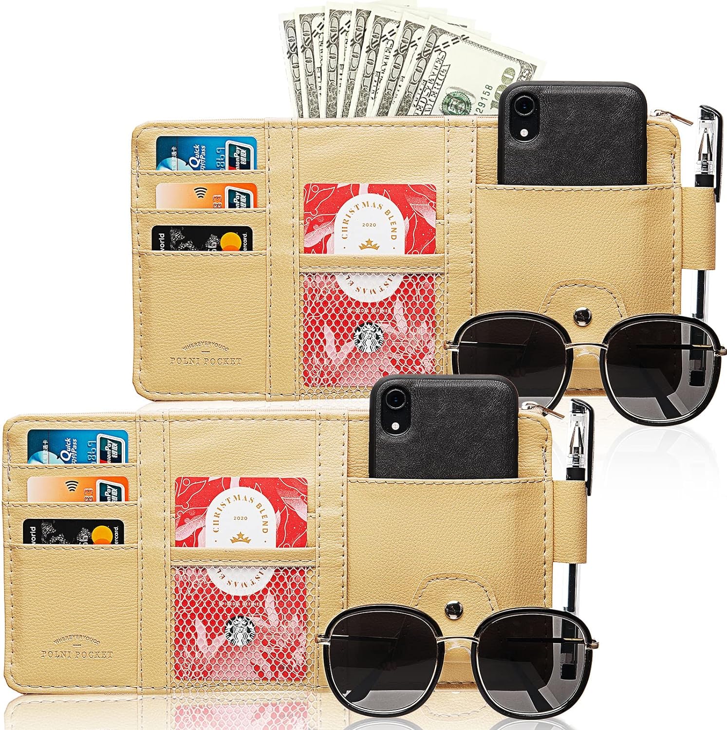 Car Sun Visor Organizer