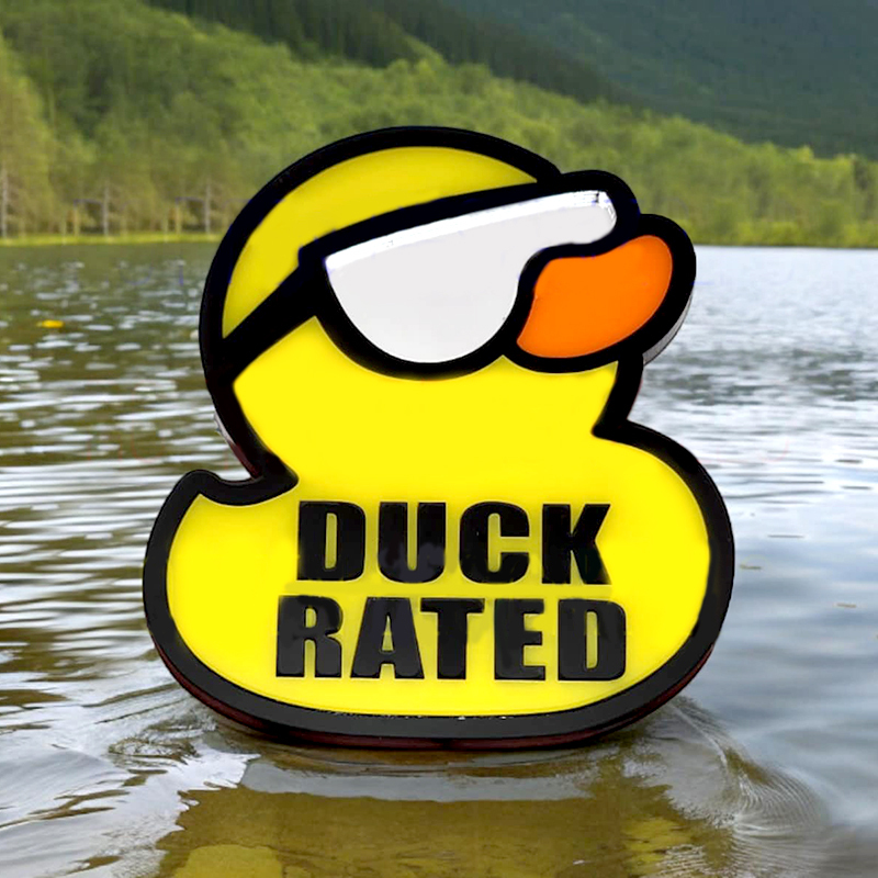 🤣FUNNY DUCK CAR TRUCK BADGE