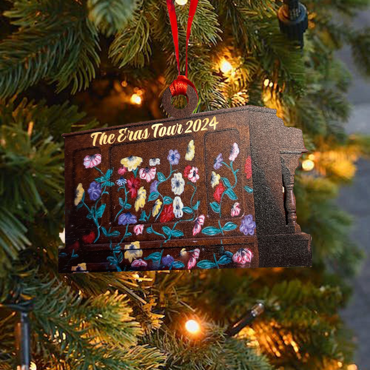 Surprise Song Piano Ornament 