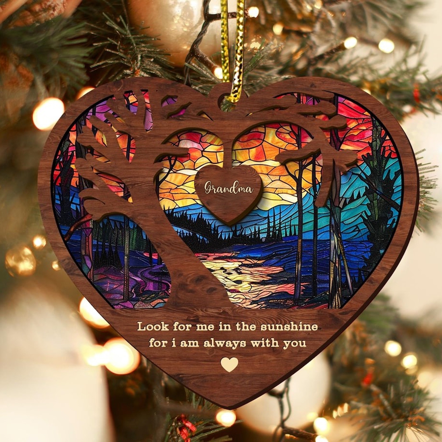 Memorial Suncatcher Ornament
