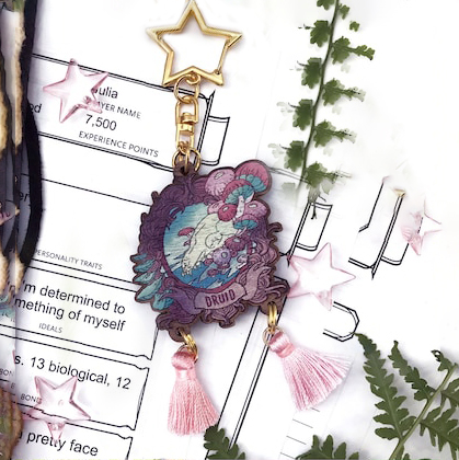 Homebrew Connoisseur Charm With Keychain