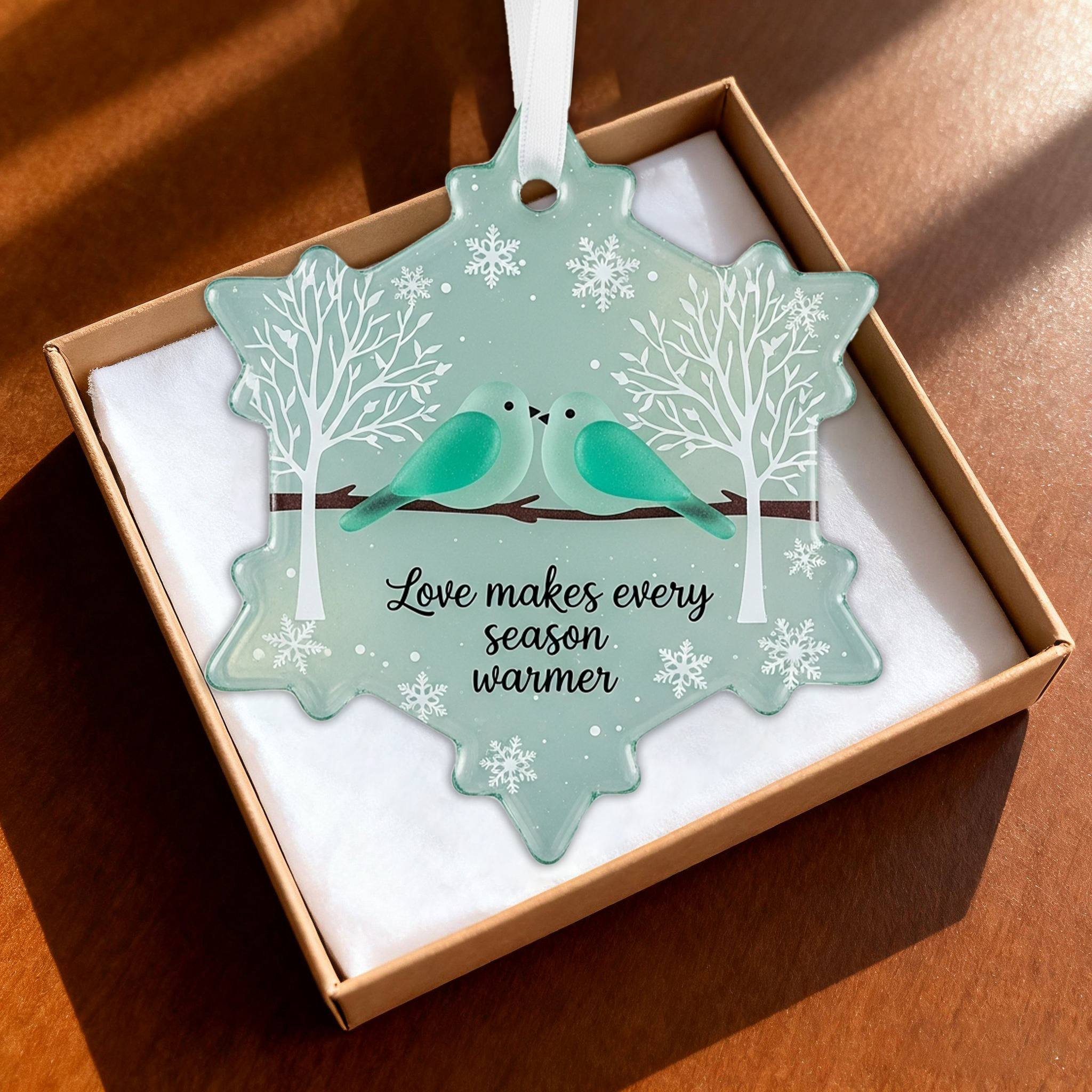 🌊Last Day 49% Off - Handmade Sea Glass Christmas Decorations