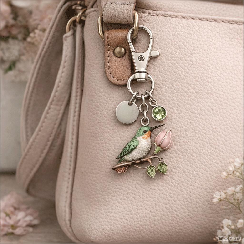 A Little Hummingbird for You keychain-A Meaningful Mother’s Day Gift Filled with Love & Comfort