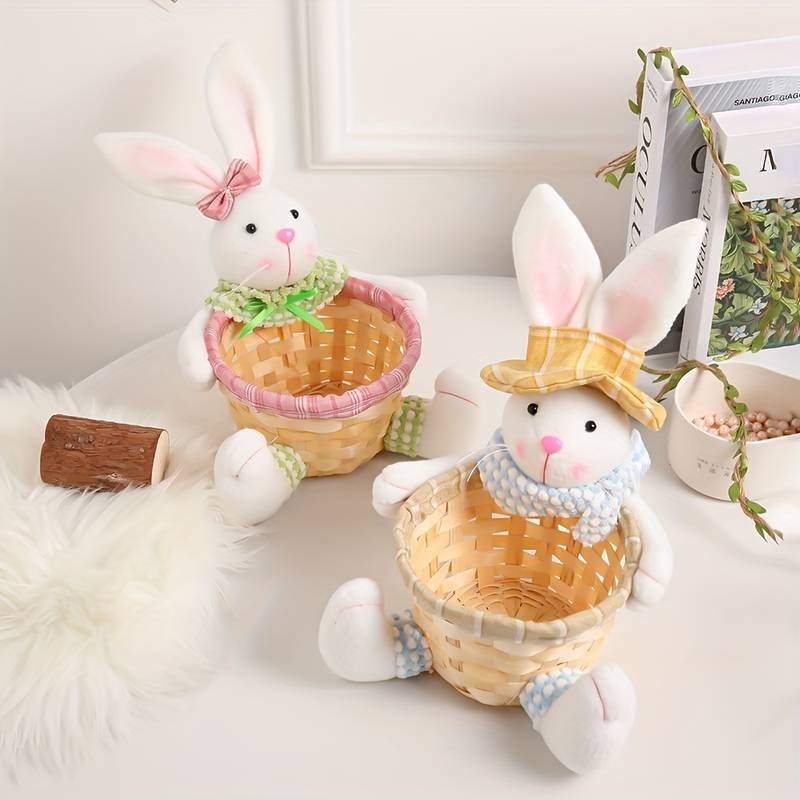 Easter Cute Rabbit Storage Basket