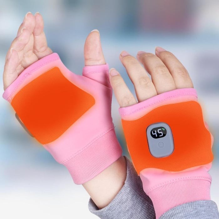 🎁USB Adjustable Heating Gloves With Digital Display