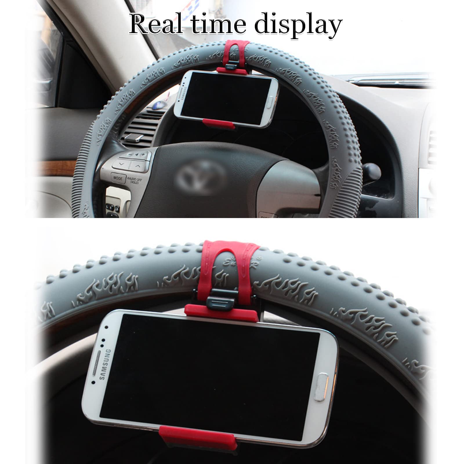 Car Steering Wheel Phone Mount