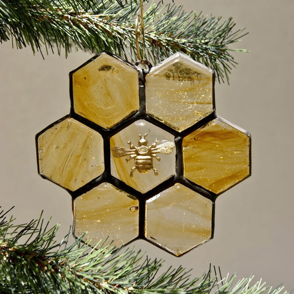 🐝Stained Glass Bee Ornament/Sun Catcher