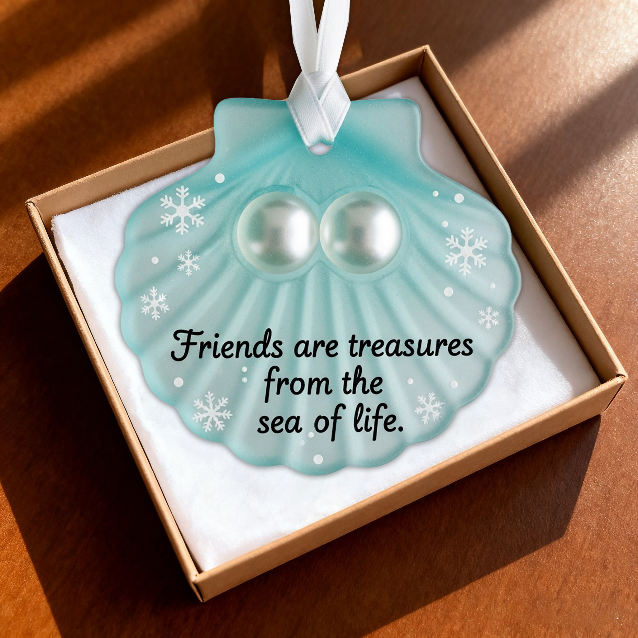 🌊Last Day 49% Off - Handmade Sea Glass Christmas Decorations