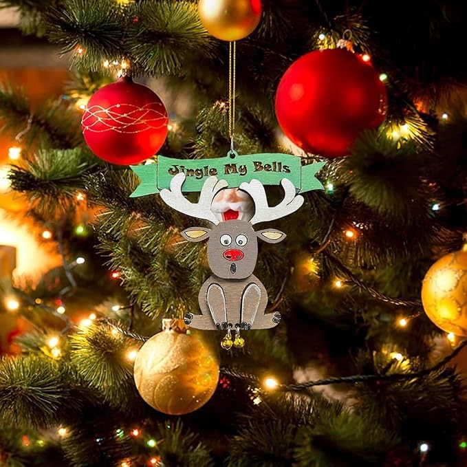 Funny Christmas Hanging Ornament-Jingle My Bells