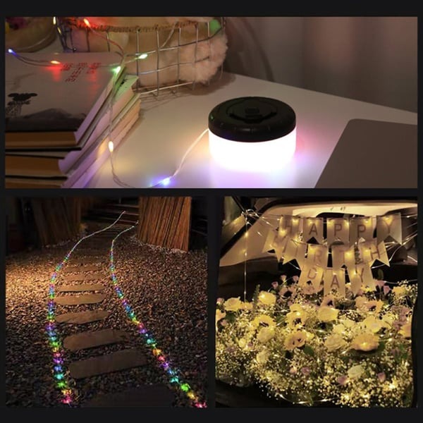 Party Waterproof Portable Stowable String Light