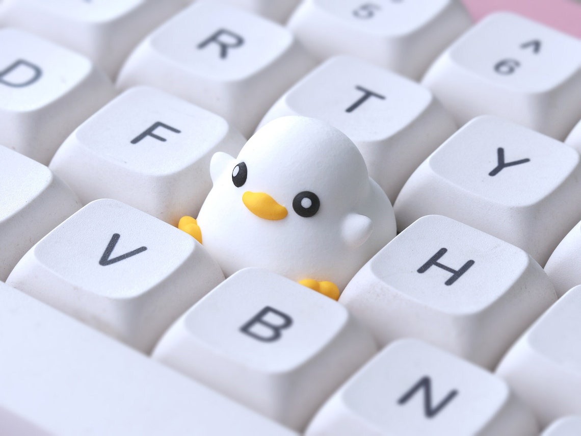 Duckie Keycap Cute Duck Keycap