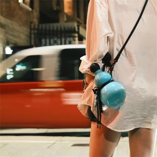 Gourd Water Bottle 30oz Chinese Retro-Inspired