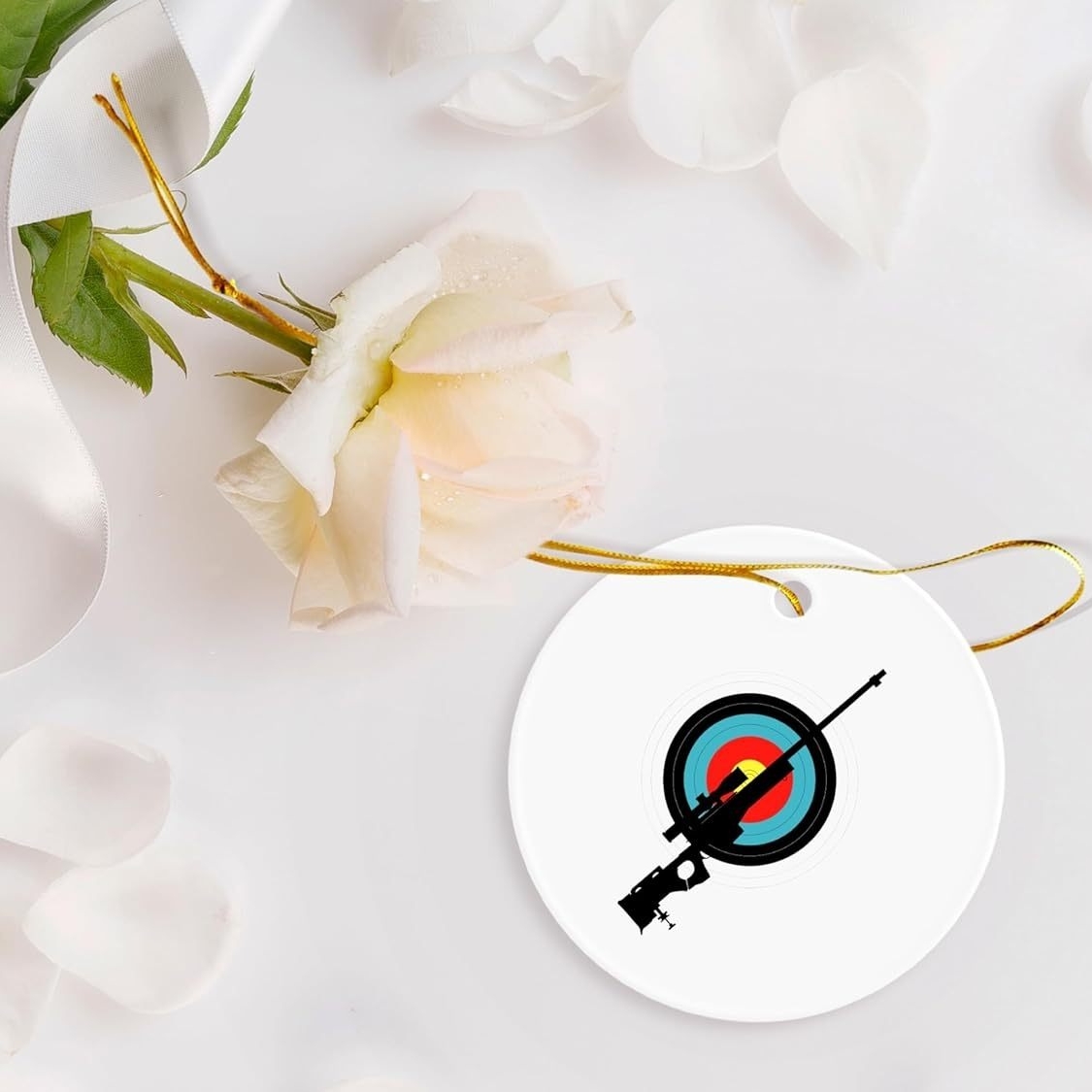 Target Shooting Ornament