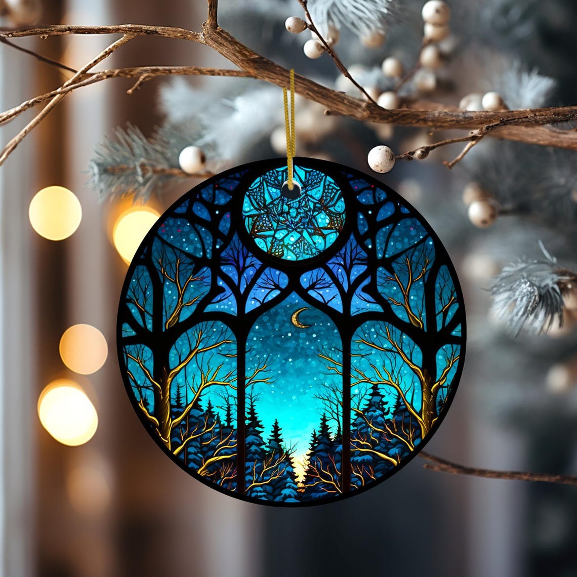 Northern Lights Tree Ornament