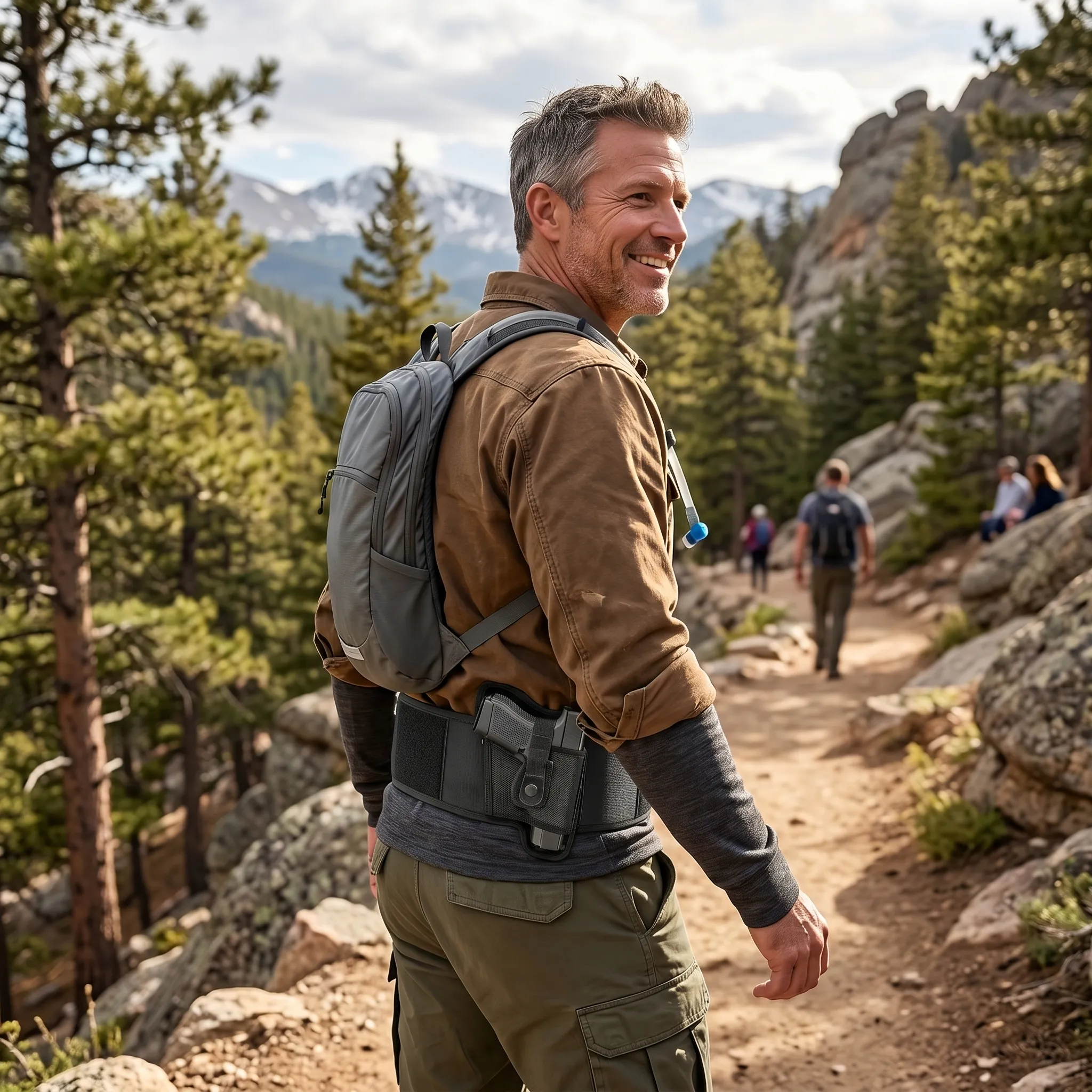 Concealed Carry Belly Band Holster – Secure, Comfortable & No-Print Design