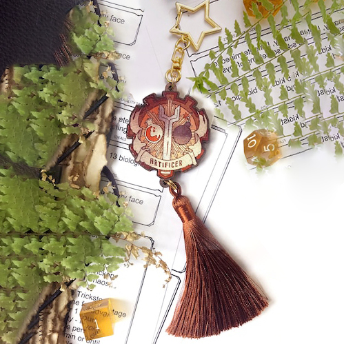 Homebrew Connoisseur Charm With Keychain