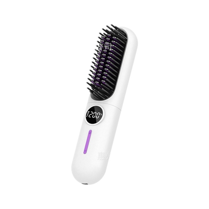 Portable Cordless Straightener Brush