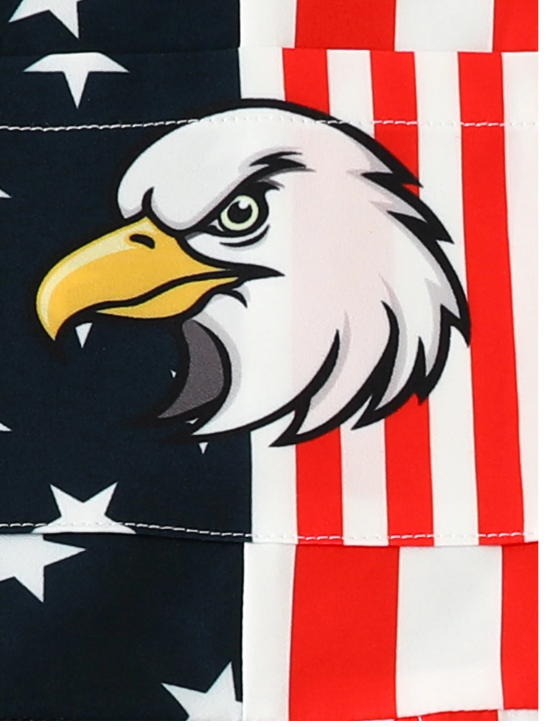 Children's Flag Eagle Overalls