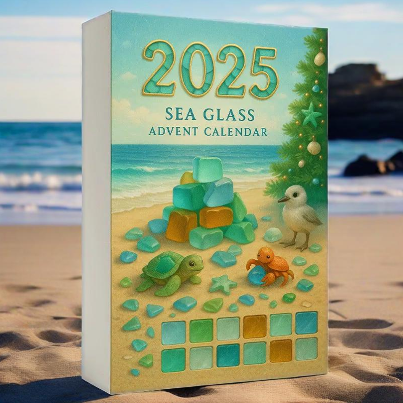Sea Glass Christmas Tree Advent Calendar