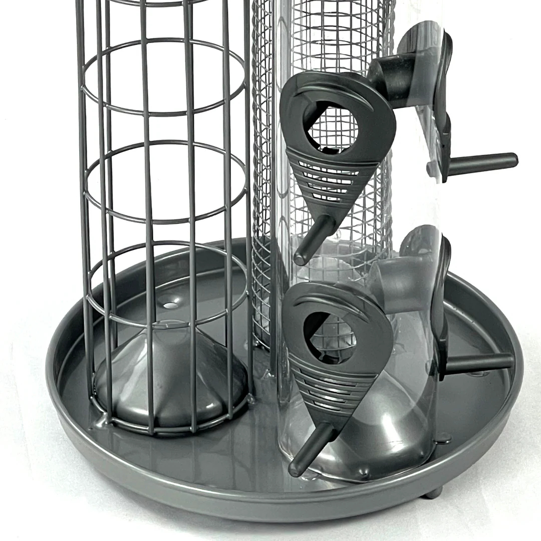 3 in 1 Bird Feeder - Seeds, Nuts & Fat Ball