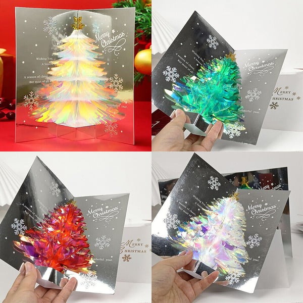 Christmas Tree 3D Pop-Up Card