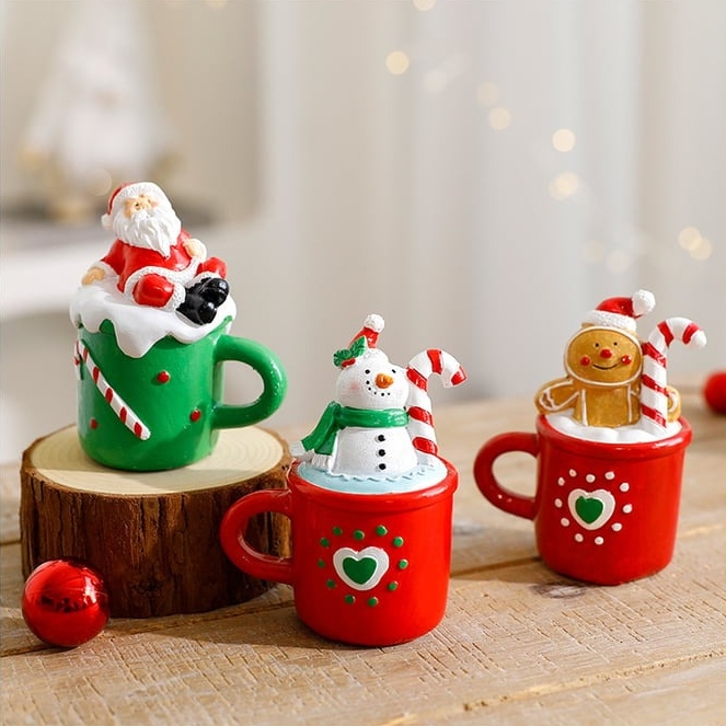 Cute Resin Christmas Ornaments