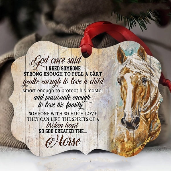 Horse Christmas Ornament