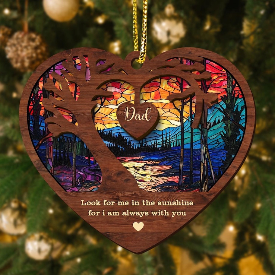 Memorial Suncatcher Ornament