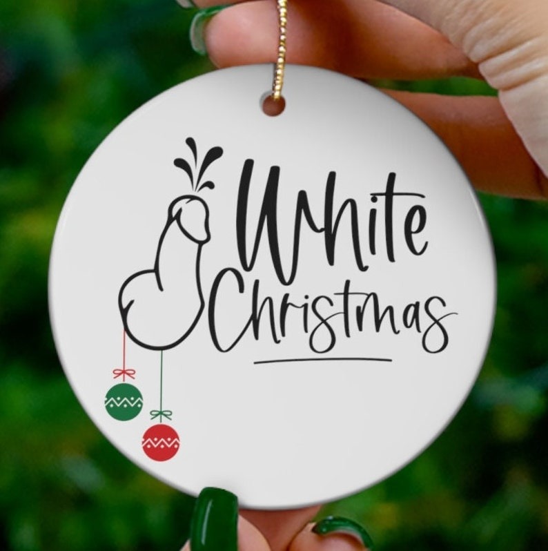😂Funny Adult Christmas Ornament