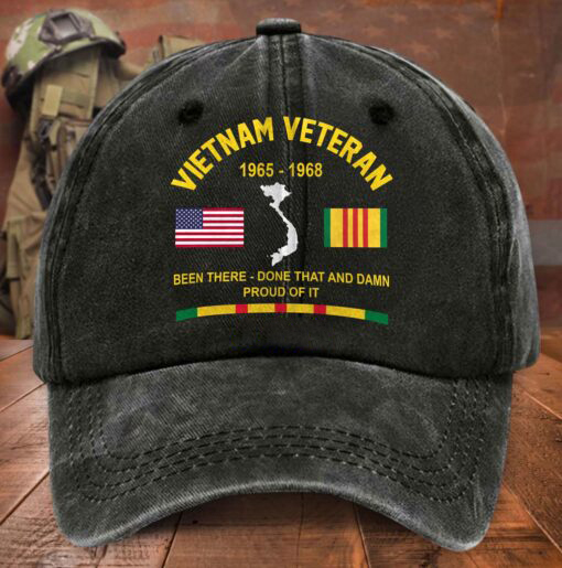 US Military Cap Gift For Dad, Grandpa