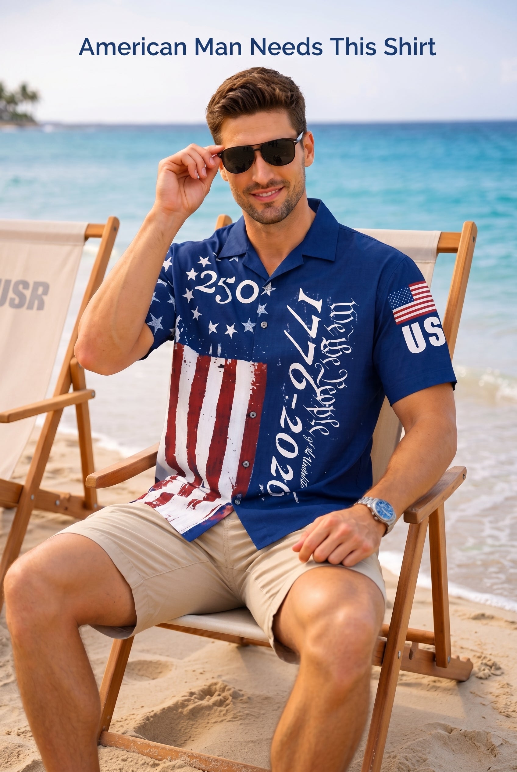 🇺🇸 250th Anniversary "We The People" Hawaiian Shirt