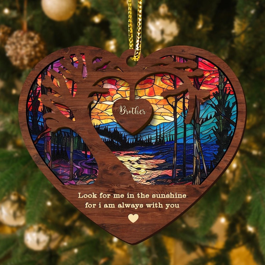 Memorial Suncatcher Ornament