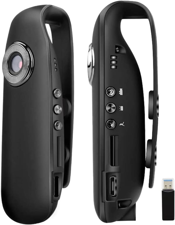 Mini Wireless Clip-on HD Body Camera