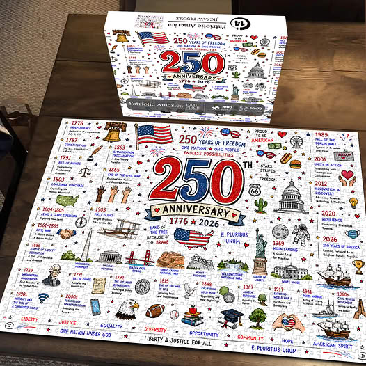 United States 250th Anniversary Collector’s Edition Puzzle