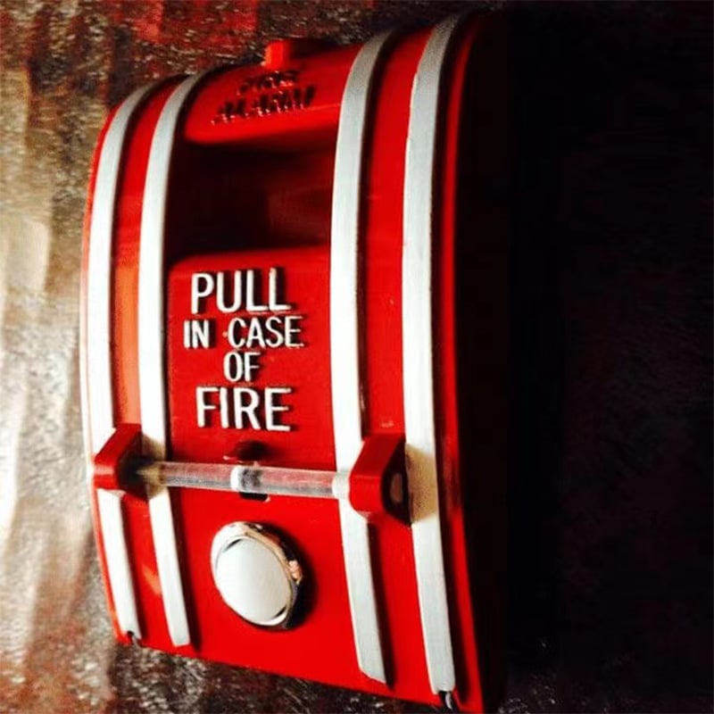 Handmade Commemorative Medal Gift for Firefighters Retro Doorbell