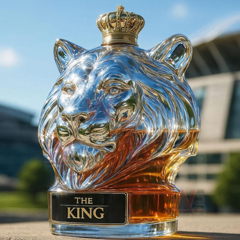 The Lion King Whiskey Bottle